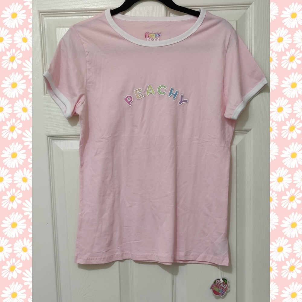 🍑Stay Peachy Kawaii Pastel T-shirt